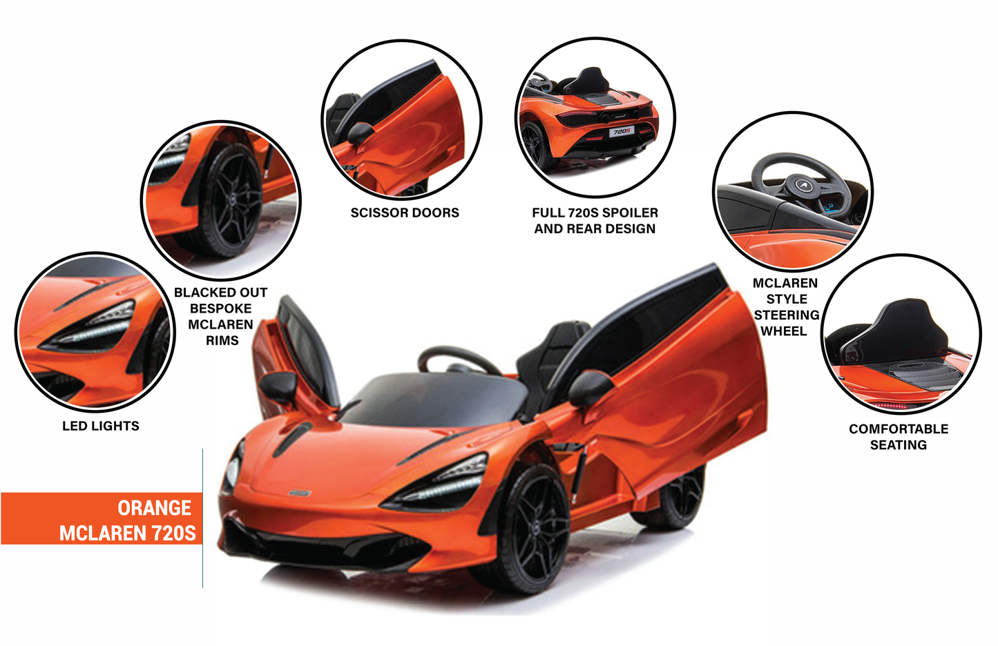 McLaren 720s - Naranja