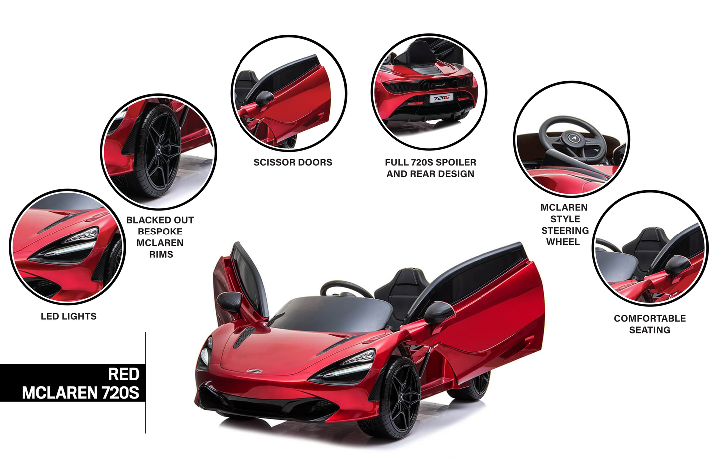 McLaren 720s - Red